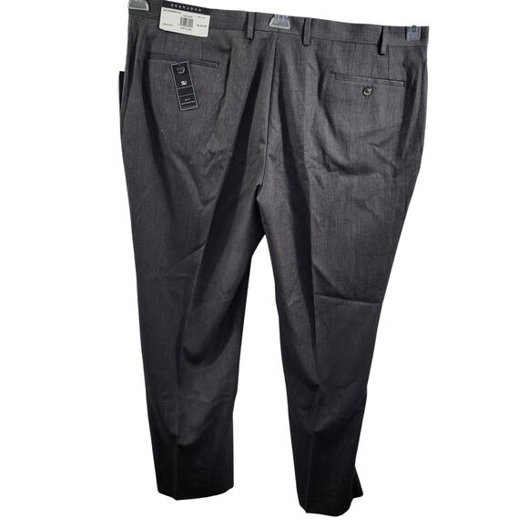 Sean John Men's Gray Flat Front NWT Dress Pants Size 44 x 30L 81123-0365 - Picture 8 of 10
